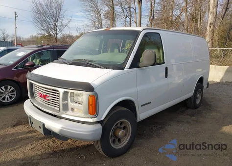 2000 GMC Savana Standard from USA, damaged, VIN 1GTHG35R3Y1231827